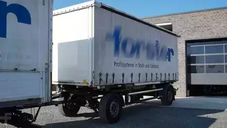 Ostatní 2017 Kögel AW 18 Anhänger Pritsche + Plane SAF BDF (1)