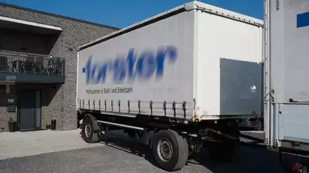 Ostatní 2017 Kögel AW 18 Anhänger Pritsche + Plane SAF BDF (2)