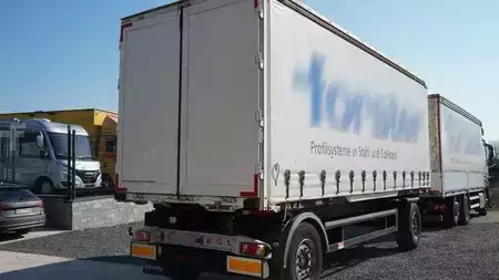 Ostatní 2017 Kögel AW 18 Anhänger Pritsche + Plane SAF BDF (3)