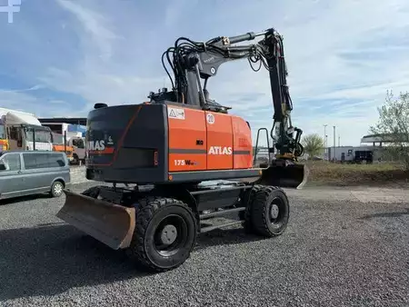 Pelle sur pneus 2020 Atlas 175 W SR Mobilbagger Engcon OQ65 Oilquick. (6)