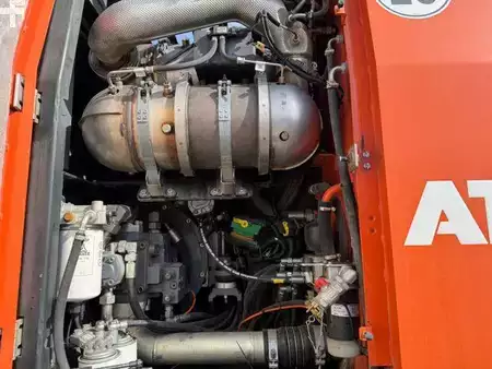 Pelle sur pneus 2020 Atlas 175 W SR Mobilbagger Engcon OQ65 Oilquick. (8)