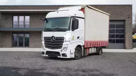 Ostatní 2015 Mercedes-Benz Actros 1836 Pritsche + Plane Retarder (1)