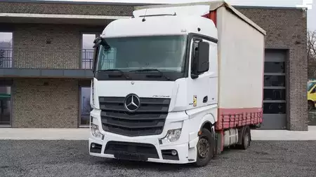 Ostatní 2015 Mercedes-Benz Actros 1836 Pritsche + Plane Retarder (2)