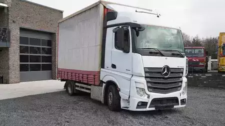 Ostatní 2015 Mercedes-Benz Actros 1836 Pritsche + Plane Retarder (3)