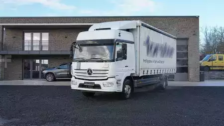 Overige 2017 Mercedes-Benz Atego 1630 Pritsche + Plane Steckrungen (1)