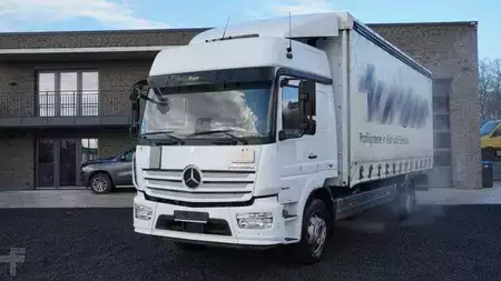 Overige 2017 Mercedes-Benz Atego 1630 Pritsche + Plane Steckrungen (2)