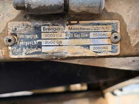 Sonstige 1988 Brenderup Anhänger 2000 GB Bagger L/B/H 4270 x 2050 x 400 (10)