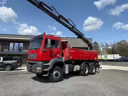 Andet 2005 MAN TGA 26.360 Kipper 6x6 Allrad Kran Hiab 144 17,6m (3)