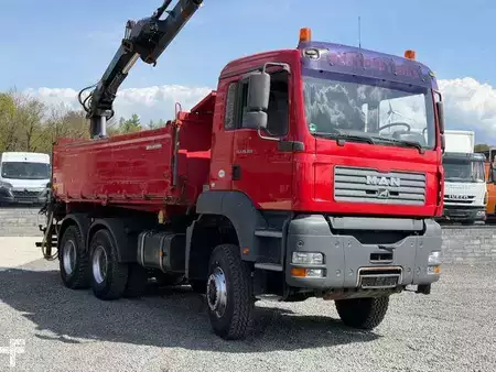 Andet 2005 MAN TGA 26.360 Kipper 6x6 Allrad Kran Hiab 144 17,6m (5)