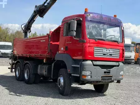 Andet 2005 MAN TGA 26.360 Kipper 6x6 Allrad Kran Hiab 144 17,6m (6)