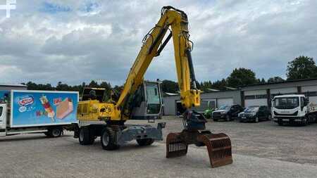 Mobilní bagry 2014 Fuchs TeRex MHL 320 D Umschlagbagger Greifer Pratzen (4)