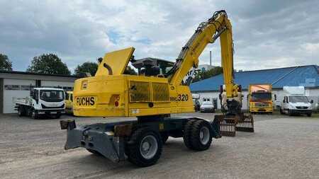 Mobilní bagry 2014 Fuchs TeRex MHL 320 D Umschlagbagger Greifer Pratzen (5)