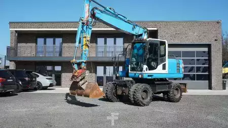 Excavadoras de ruedas 2013 Komatsu PW160-8 Mobilbagger Verstellausleger HS21 (1)