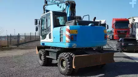 Excavadoras de ruedas 2013 Komatsu PW160-8 Mobilbagger Verstellausleger HS21 (5)