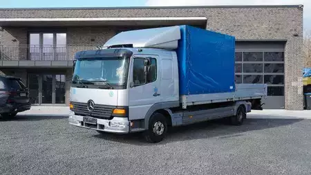 Ostatní 2004 Mercedes-Benz Atego 818 Kran Pritsche + Plane (1)