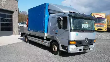 Ostatní 2004 Mercedes-Benz Atego 818 Kran Pritsche + Plane (3)