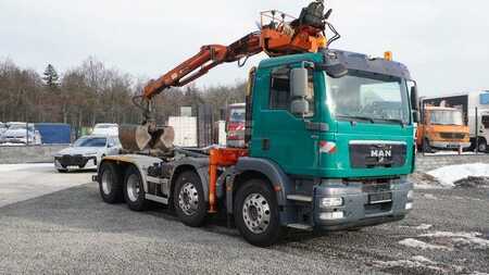Annet 2011 MAN TGM 32.340 8x4 marchesi Kran Abrollkipper Hyva (3)
