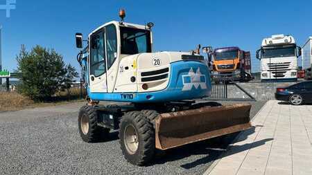 Mobil gravemaskin 2015 SCHAEFF TeRex TW110 Mobilbagger Verstellausleger 11000Kg (4)