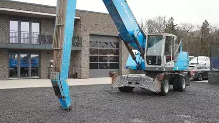 Escavatori gommati 2017 Fuchs MHL 340 Umschlagbagger Pratzen (2)