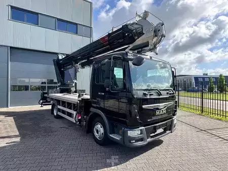 Mobilkran 2016 Böcker AK 37/4000 with passenger basket, 2016, 35.076 km! (2)