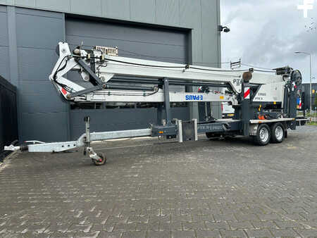 Mobilní jeřáby 2017 Paus PTK 31 Trailer Crane, 2017, only 666 hours!! (1)