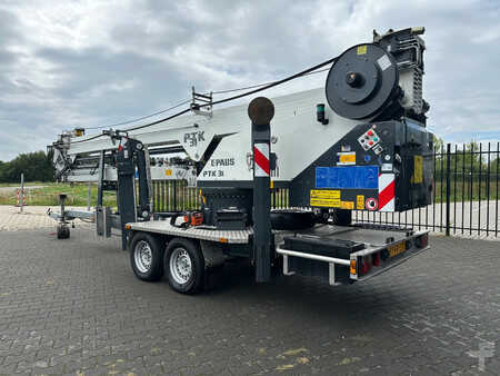 Mobilní jeřáby 2017 Paus PTK 31 Trailer Crane, 2017, only 666 hours!! (3)