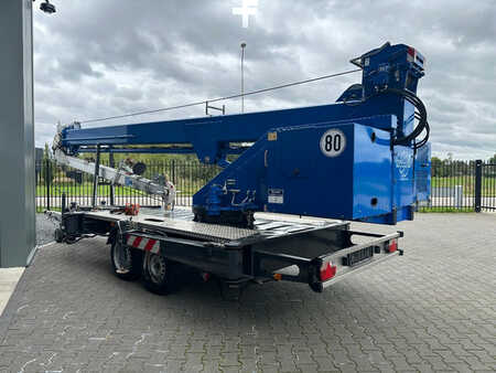 Böcker Bocker AHK 30/1400 Trailer Crane, 950 hours!!