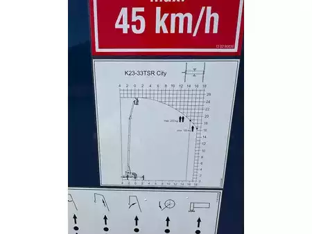 Siirrettävät nosturit 2023 Klaas K23-33 TSR City Trailer Crane, 11-2023, 334 hours! (10)