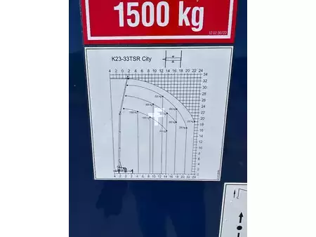 Siirrettävät nosturit 2023 Klaas K23-33 TSR City Trailer Crane, 11-2023, 334 hours! (11)