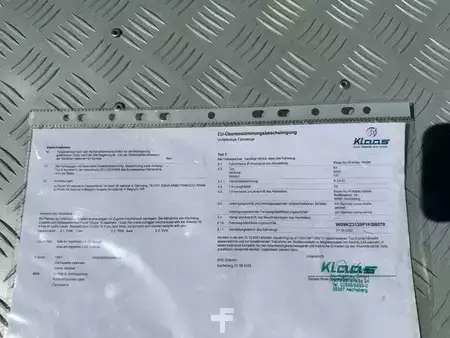 Siirrettävät nosturit 2023 Klaas K23-33 TSR City Trailer Crane, 11-2023, 334 hours! (15)