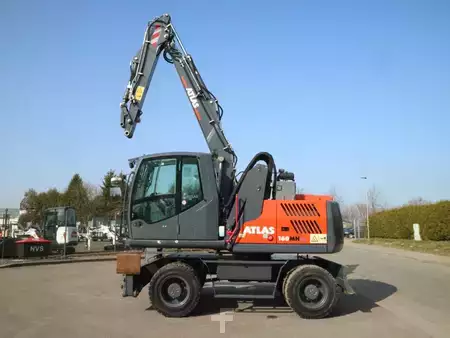 Escavatori gommati 2020 Atlas 160 MH (2)