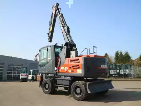Escavatori gommati 2020 Atlas 160 MH (3)