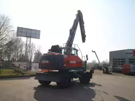 Escavatori gommati 2020 Atlas 160 MH (5)