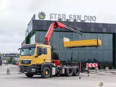 Andet 2009 MAN TGS 26.440 6x4 FASSI F310CXP Crane Fifth Wheel (1)