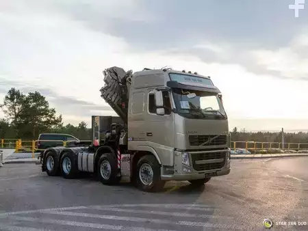 Altri 2008 Volvo FH540 8x4 HIAB 477 E-6XS Crane Fly Jib Winch (10)