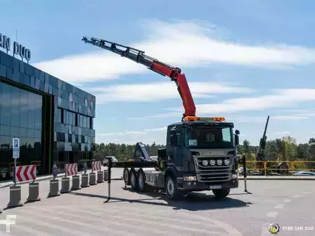 Overige 2010 Scania G400 8x4 PALFINGER PK 34002 SH Crane Hooklift (2)