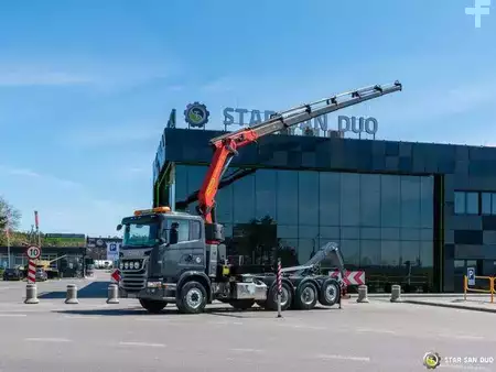 Overige 2010 Scania G400 8x4 PALFINGER PK 34002 SH Crane Hooklift (3)