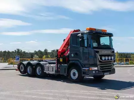 Overige 2010 Scania G400 8x4 PALFINGER PK 34002 SH Crane Hooklift (8)