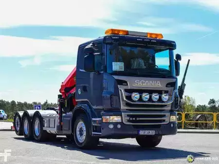 Overige 2010 Scania G400 8x4 PALFINGER PK 34002 SH Crane Hooklift (9)