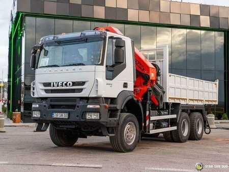 Muut 2007 Iveco TRAKKER 360 6x6 PALFINGER PK 36002 Crane Kipper (10)