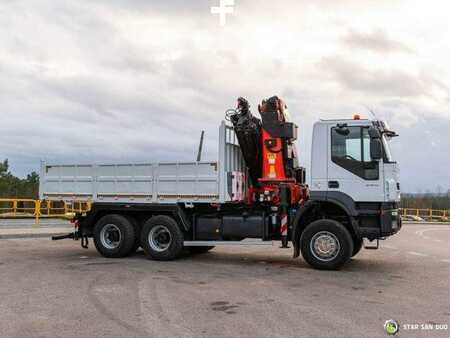 Muut 2007 Iveco TRAKKER 360 6x6 PALFINGER PK 36002 Crane Kipper (14)