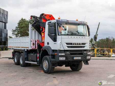 Muut 2007 Iveco TRAKKER 360 6x6 PALFINGER PK 36002 Crane Kipper (15)