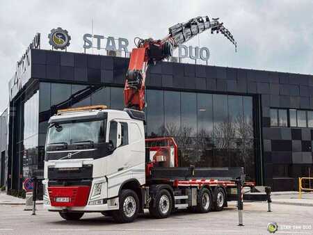 Övrigt 2015 Volvo FH 550 8x2 HMF 8520 FLY JIB Winch Crane Euro 6 (1)