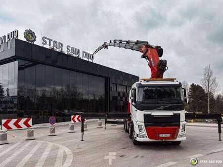 Övrigt 2015 Volvo FH 550 8x2 HMF 8520 FLY JIB Winch Crane Euro 6 (9)