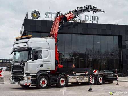 Pozostałe 2015 Scania R730 8x2 Fassi F990 Fly Jib 30m Crane Euro 6 (1)