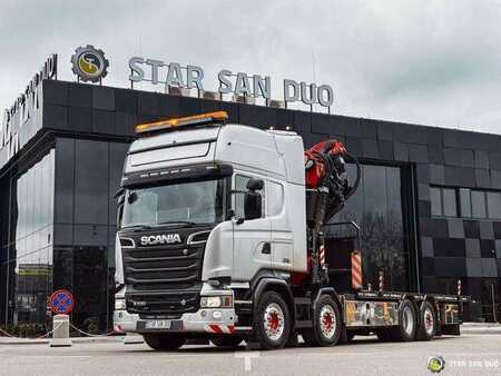 Pozostałe 2015 Scania R730 8x2 Fassi F990 Fly Jib 30m Crane Euro 6 (12)
