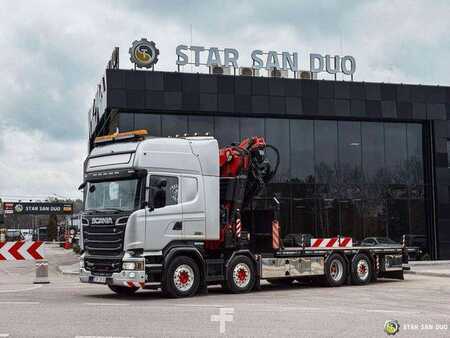 Pozostałe 2015 Scania R730 8x2 Fassi F990 Fly Jib 30m Crane Euro 6 (6)