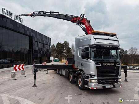 Pozostałe 2015 Scania R730 8x2 Fassi F990 Fly Jib 30m Crane Euro 6 (9)