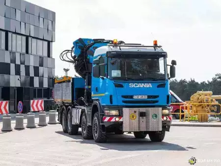 Ostatní 2012 Scania G440 8x8 PALFINGER PK 100002 FLY JIB WINCH CRAN (11)