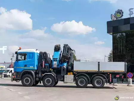 Ostatní 2012 Scania G440 8x8 PALFINGER PK 100002 FLY JIB WINCH CRAN (14)